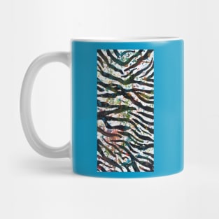 Zebra Paint Splatter Mug